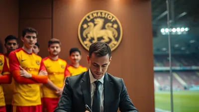 Wassim Lantaki, 22, in a plain orange shirt and black shorts, sprinting down the right flank of a Dutch second-division...